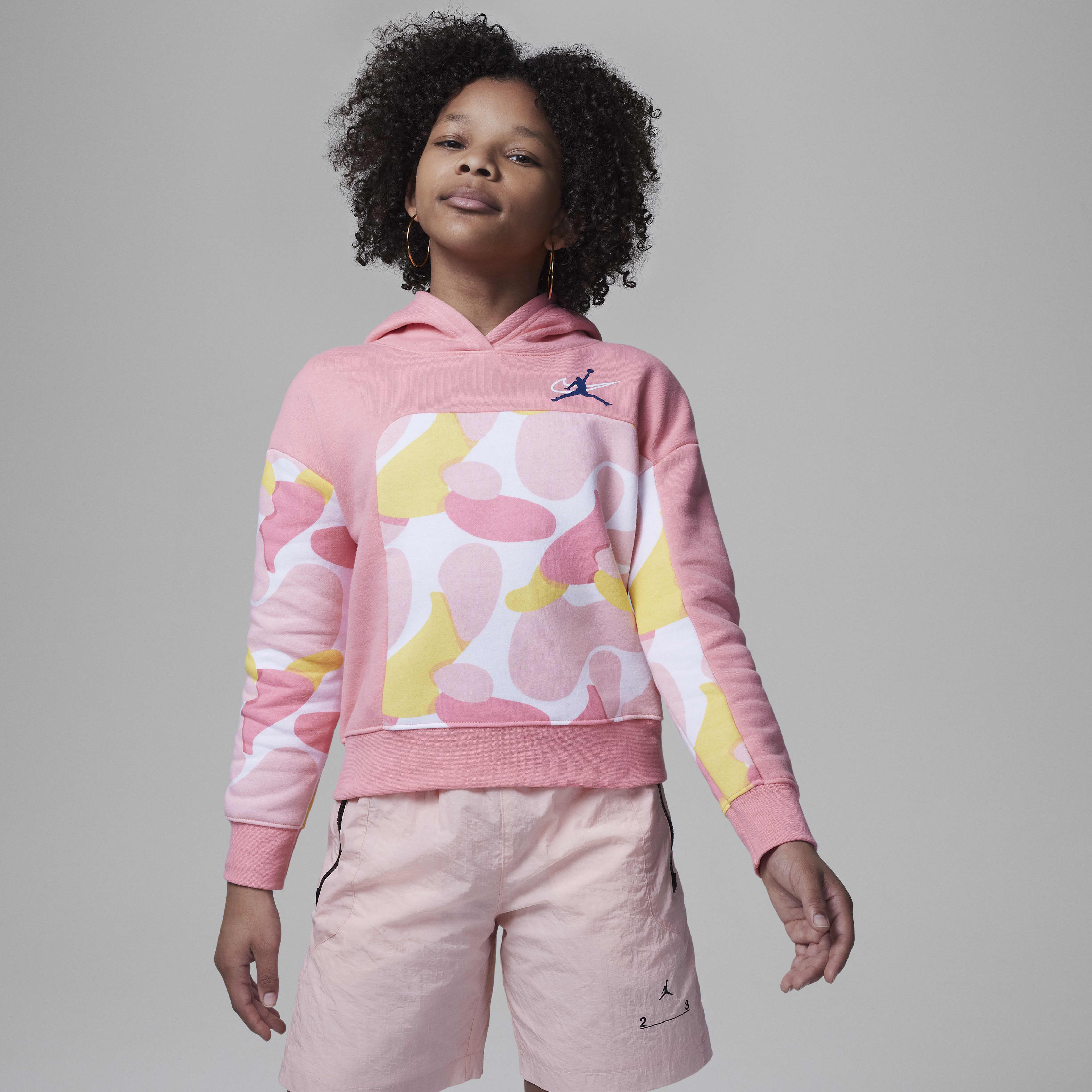 Nike Jordan Outside the Lines Pullover Hoodie Older Kids King s Cross